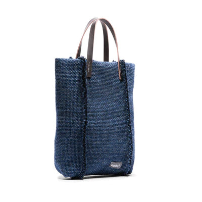 Rafeltas Mini Blauw│Niki Giling voor Koda Amsterdam│art. RM489│voorkant schuin met witte achtergrond
