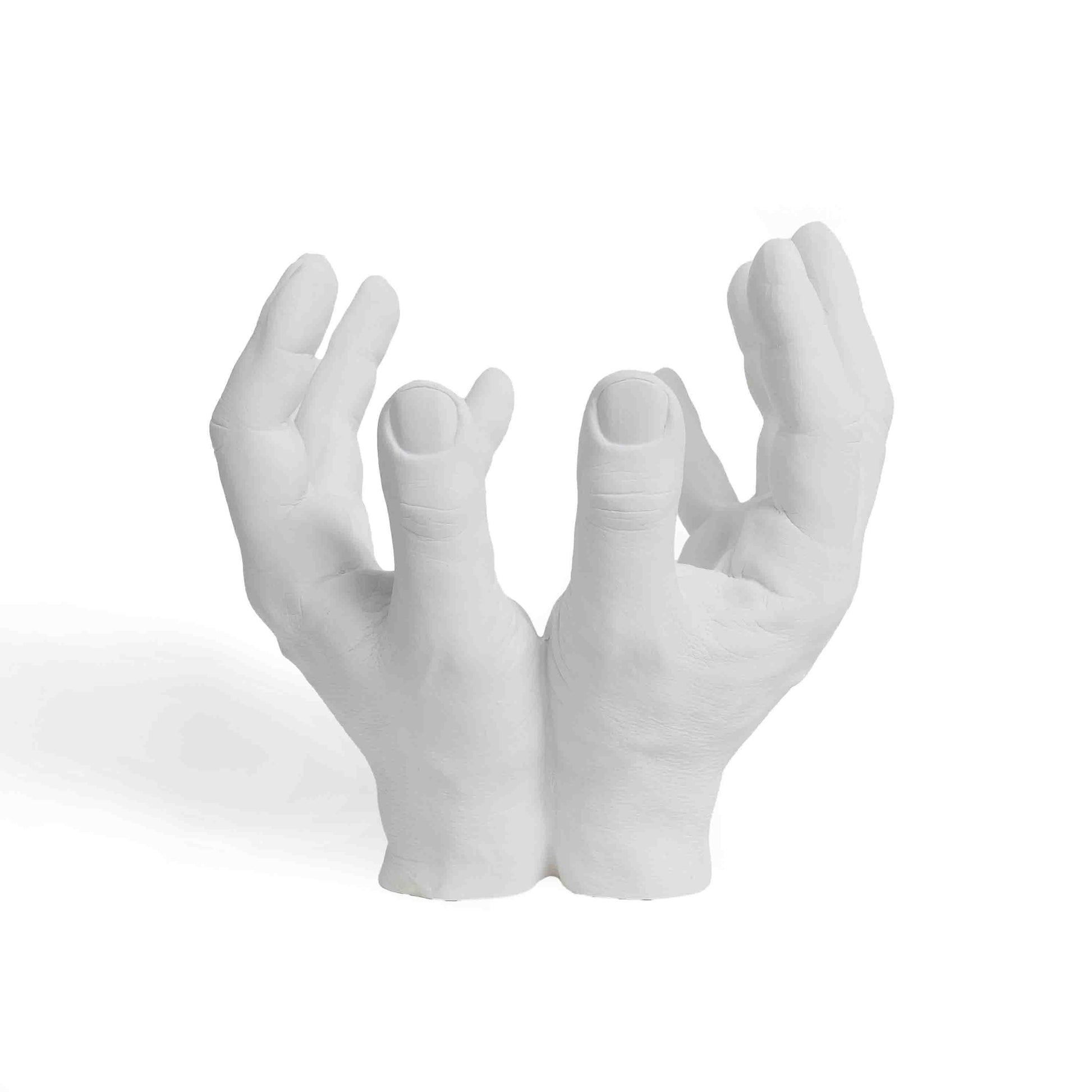 Reality Hand-Bowl│Harry Allen│Areaware│Fruitschaal in de vorm van echte handen│art. HARBHW│achterkant met witte achtergrond