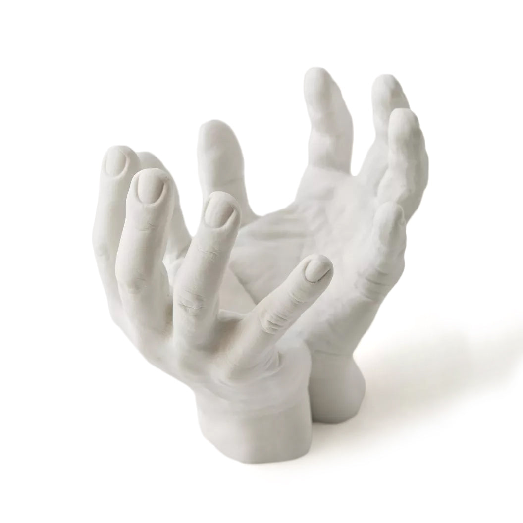 Reality Hand-Bowl│Harry Allen│Areaware│Fruitschaal in de vorm van echte handen│art. HARBHW│bovenaanzicht