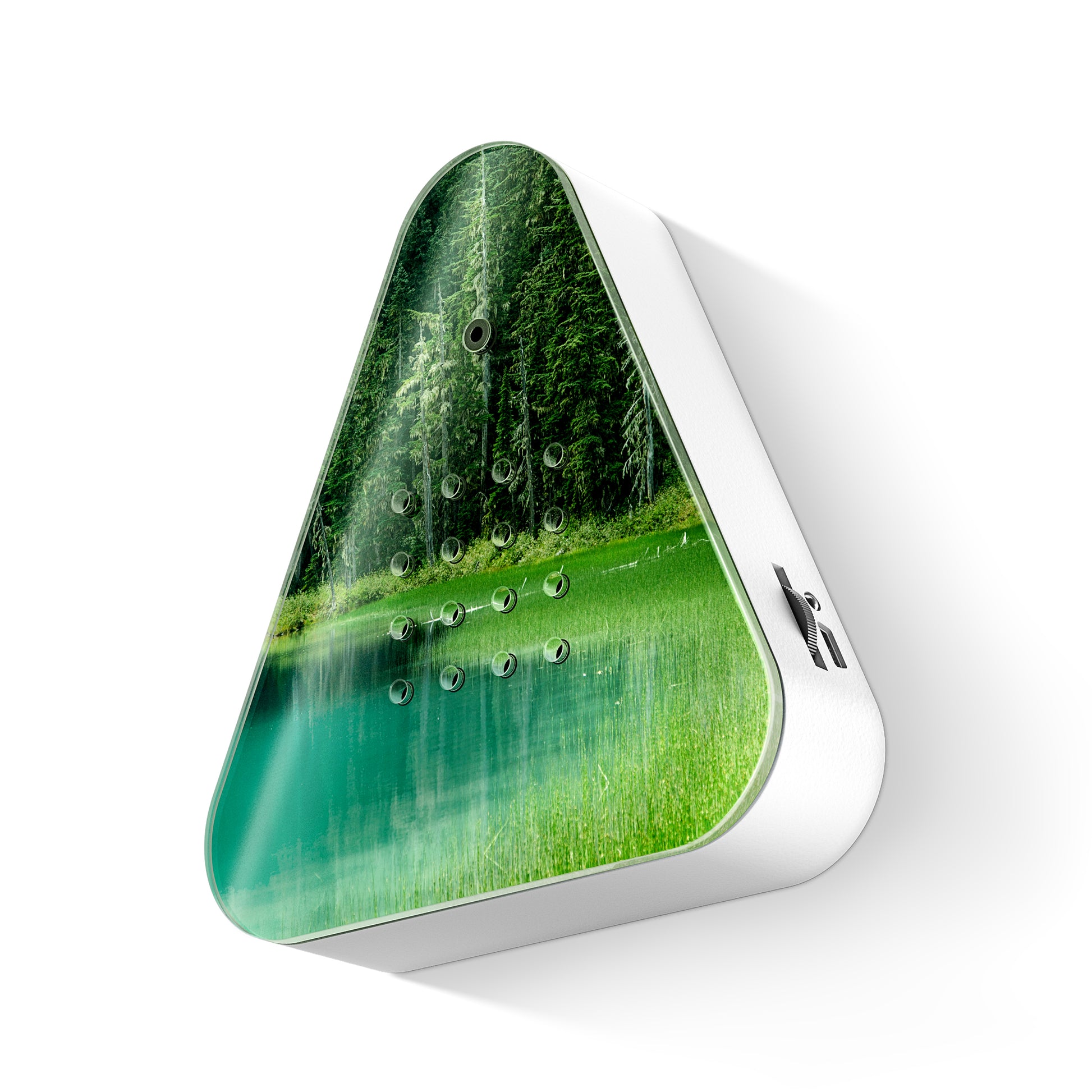 Lakesidebox Forrest Lake Relaxound│art. 11LSB0701002│vooraanzicht schuin tegen wand met schaduw