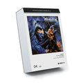 Scheurkalender The Art of metal Covers│Seltmann Publishers│vooraanzicht schuin met album Warlock