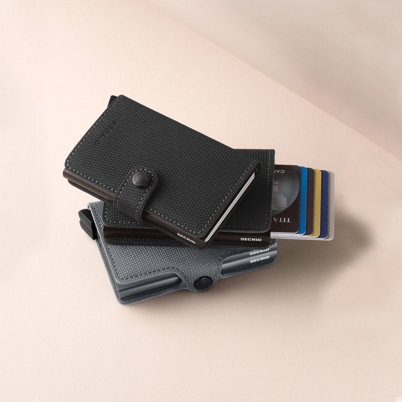 Secrid Slimwallet Carbon│art. SCA-BLACK│Pasjeshouder│diverse kleuren en modellen leersoort