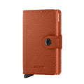 Secrid Miniwallet Crisple│Pasjeshouder│art. MC-PUMPKIN│voorkant met witte achtergrond