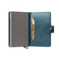 Secrid Miniwallet Premium Dusk│Pasjeshouder│art. MDU-TEAL│half open