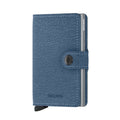 Secrid Miniwallet Twist│art. MTW-JEANS-BLUE││Pasjeshouder│voorkant met witte achtergrond