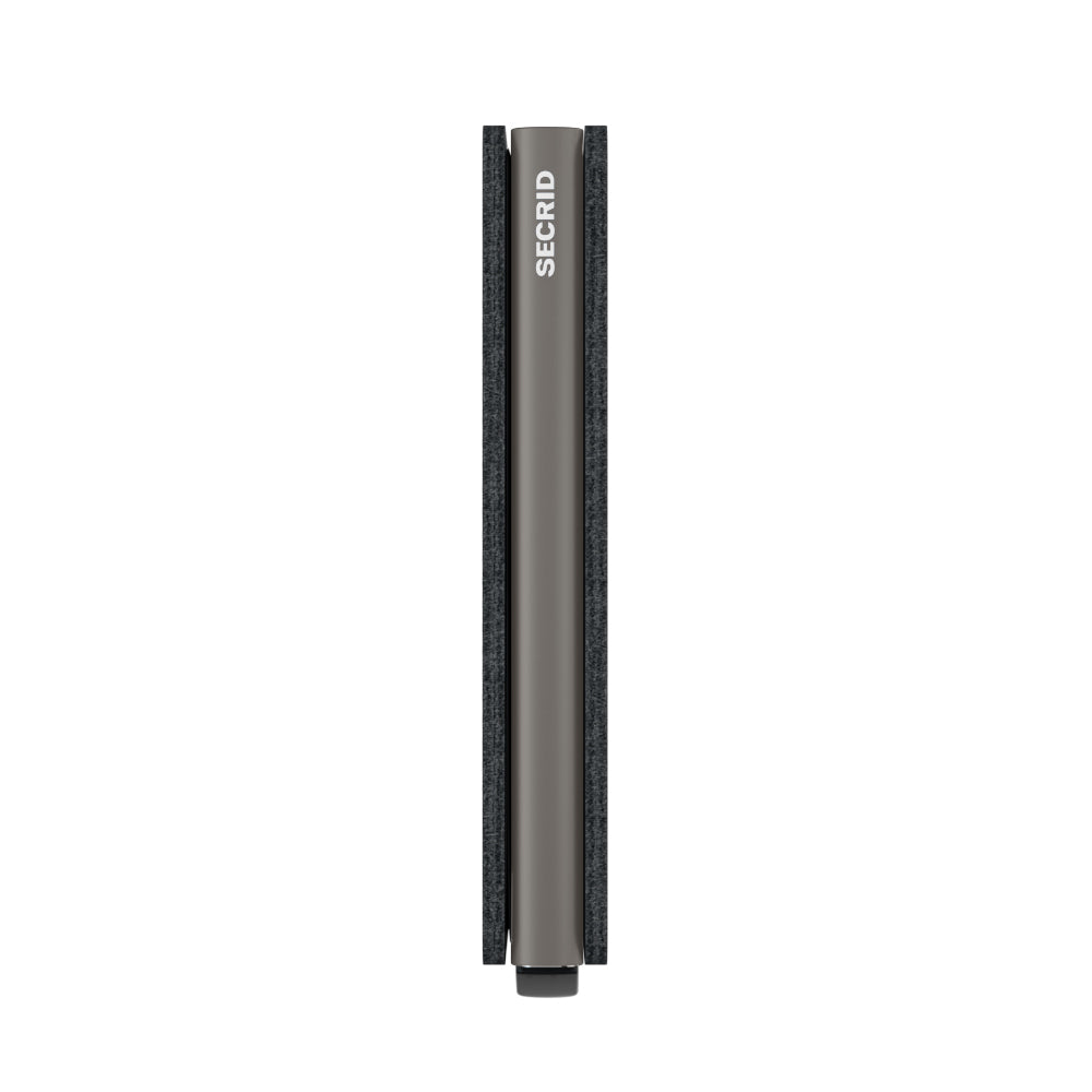 Secrid Slimwallet Mirum-Plant Based│Pasjeshouder│art. SMI-BLACK│zijkant