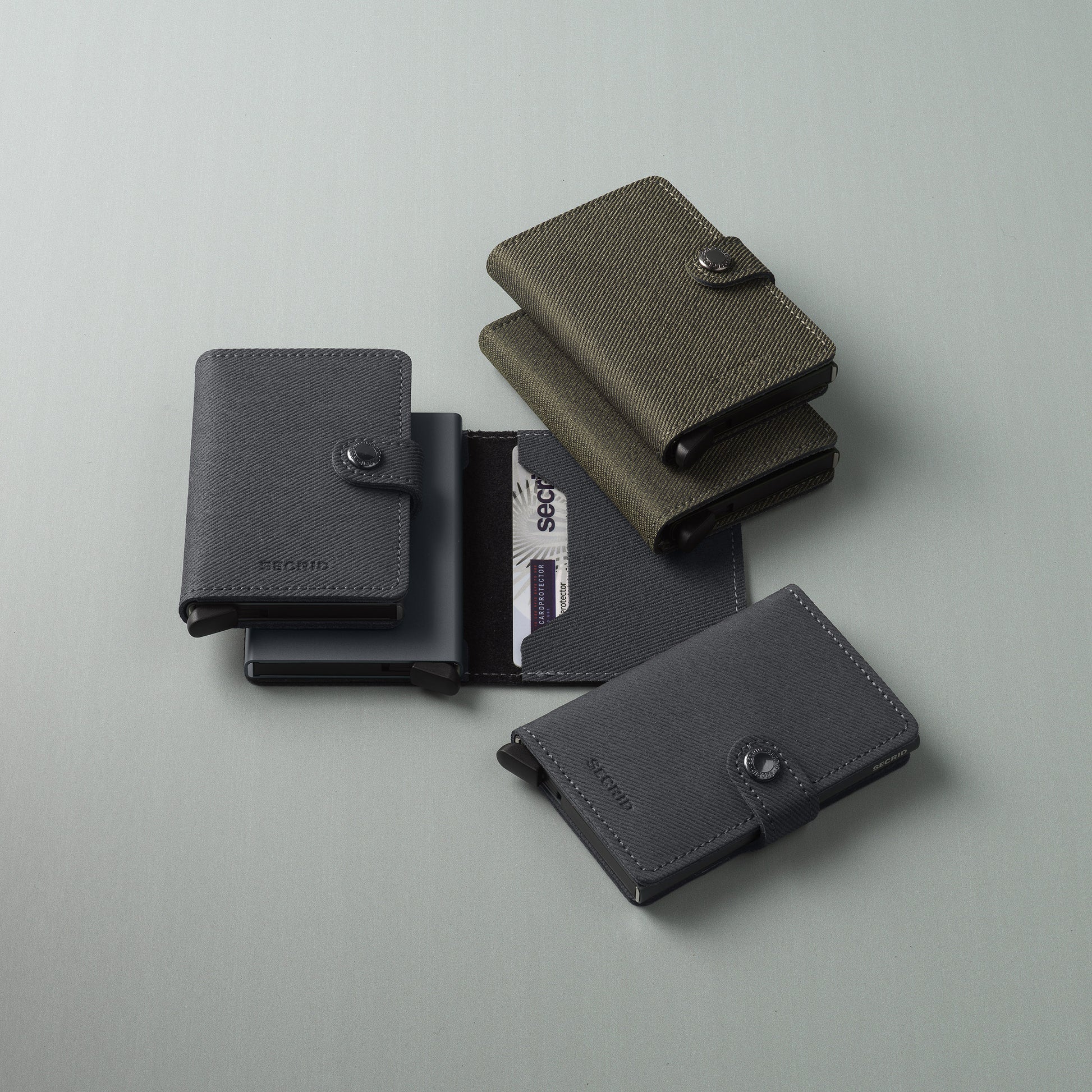 Secrid Slimwallet Twist│art. STW-GREY│Pasjeshouder│diverse modellen en kleuren leersoort