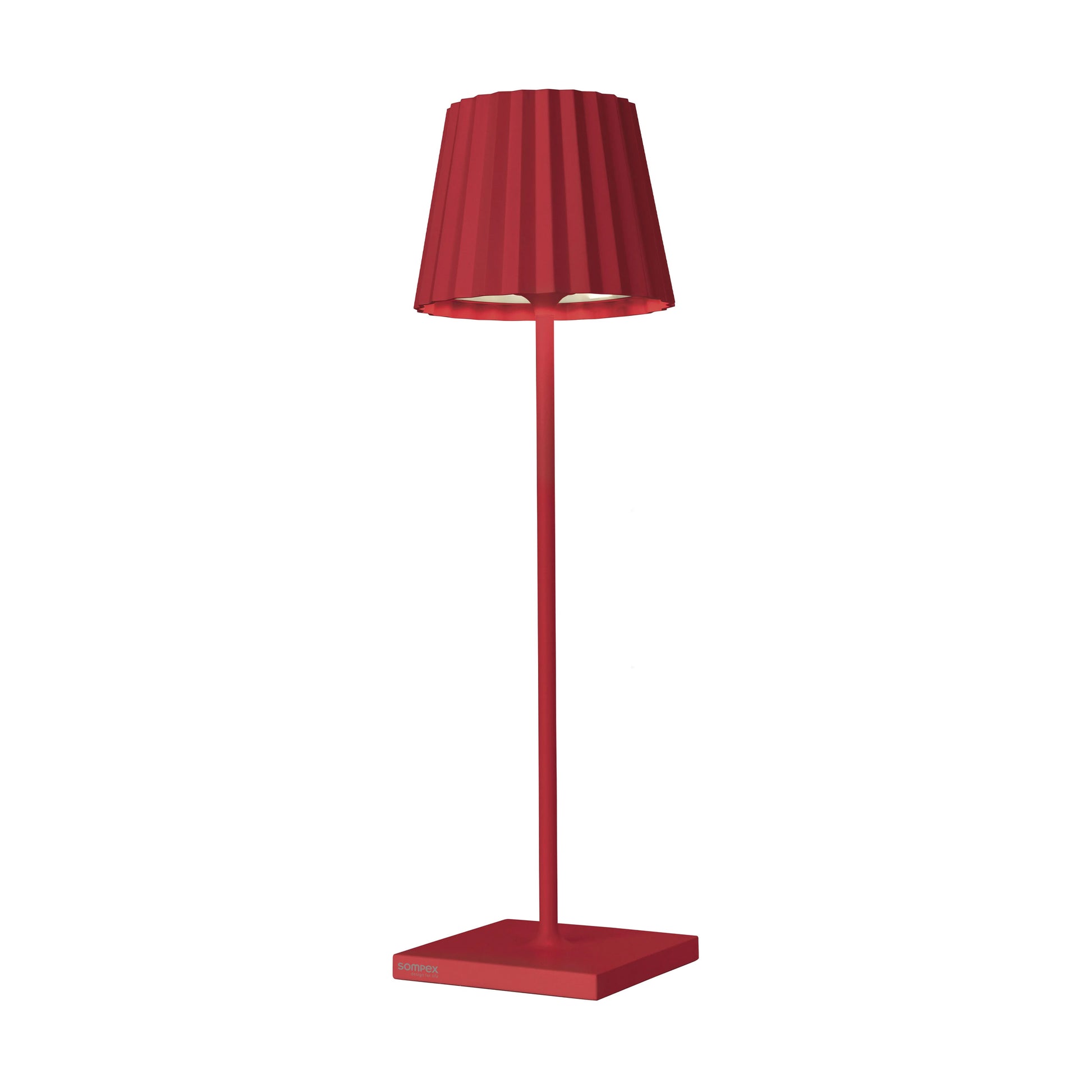 Sompex Troll 2.0 Rood│Buitenverlichting│art. 78181│voorkant met witte achtergrond
