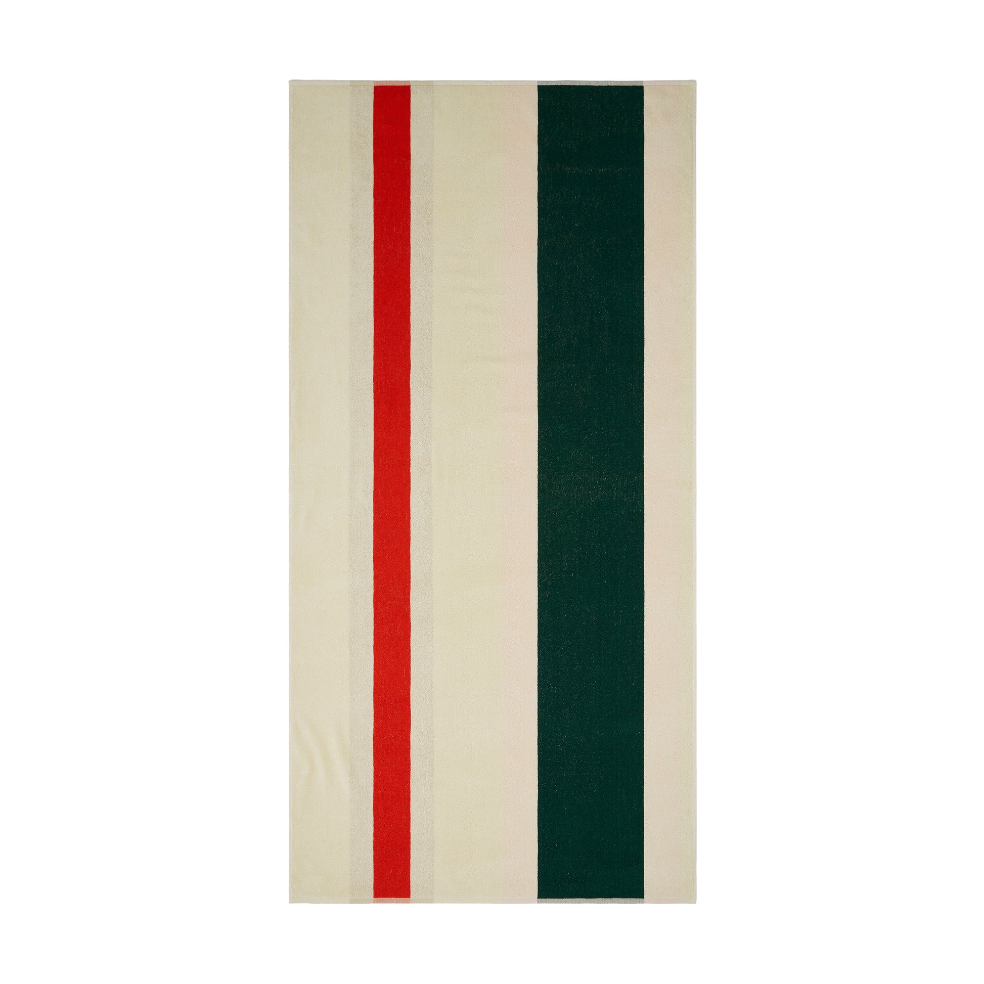 Strandlaken Martens & Martens Red Dark Green Toffee&Pink Suite702│art. CMMTT90REDGTOPI│voorkant witte achtergrond