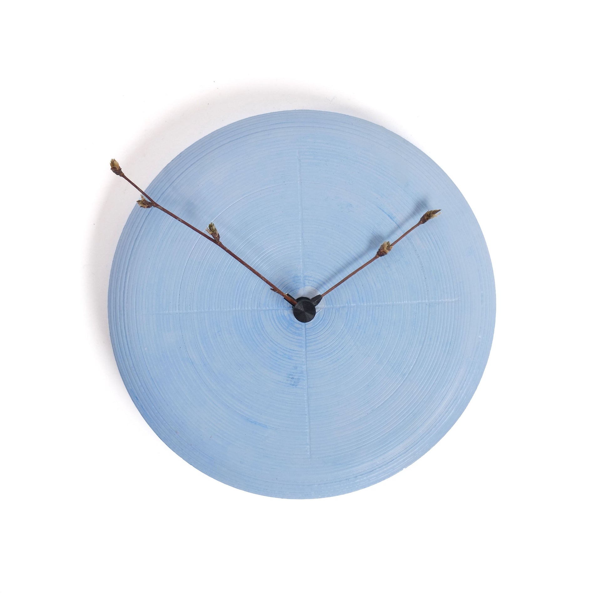Tic-Tak Wandklok Lichtblauw Pro-Dukto│art. 20030-LB│vooraanzicht met witte achtergrond