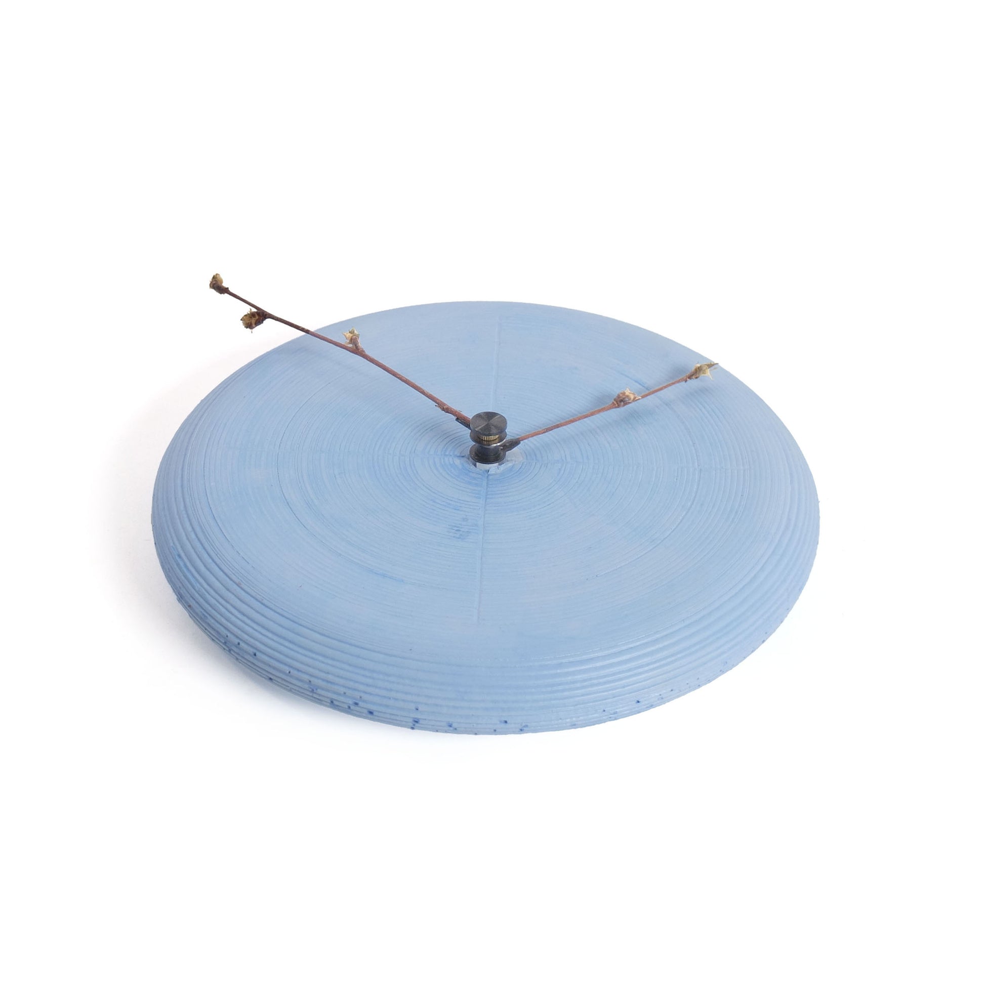 Tic-Tak Wandklok Lichtblauw Pro-Dukto│art. 20030-LB│vooraanzicht schuin boven