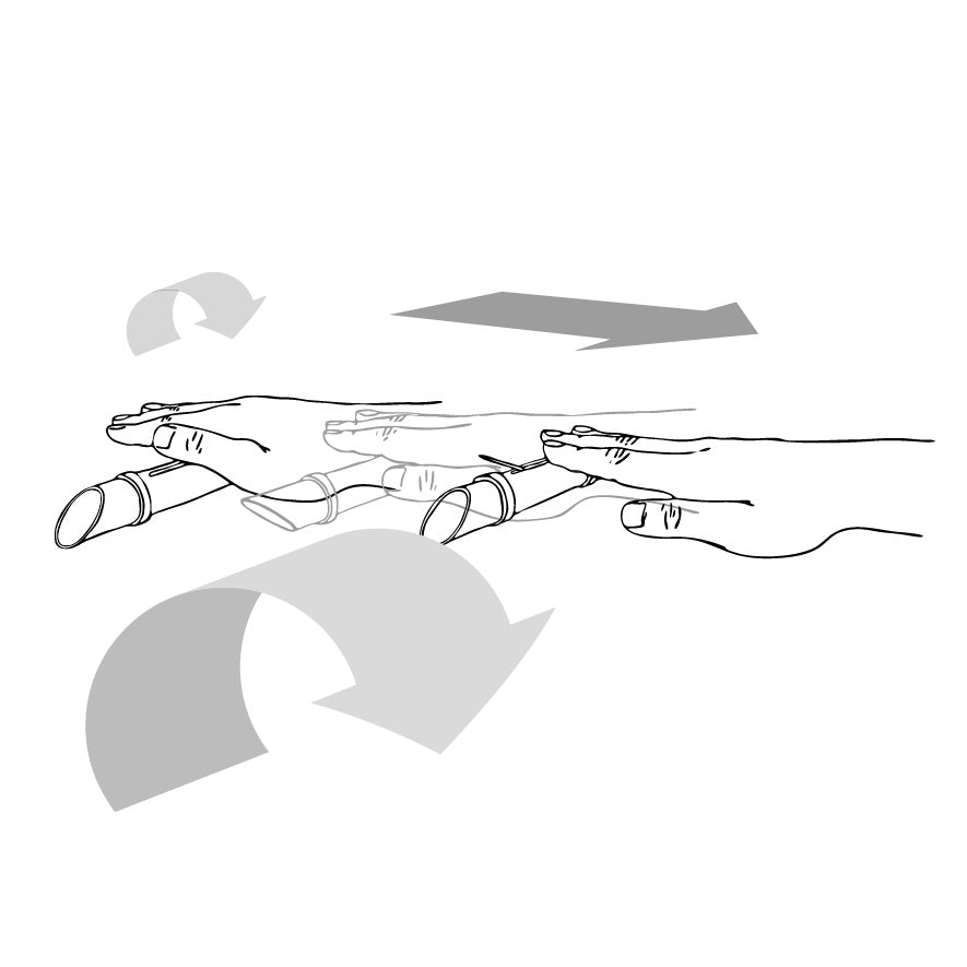 Voila Tandenstokerhouder│Take2-Design│art. 20101│afbeelding instructie