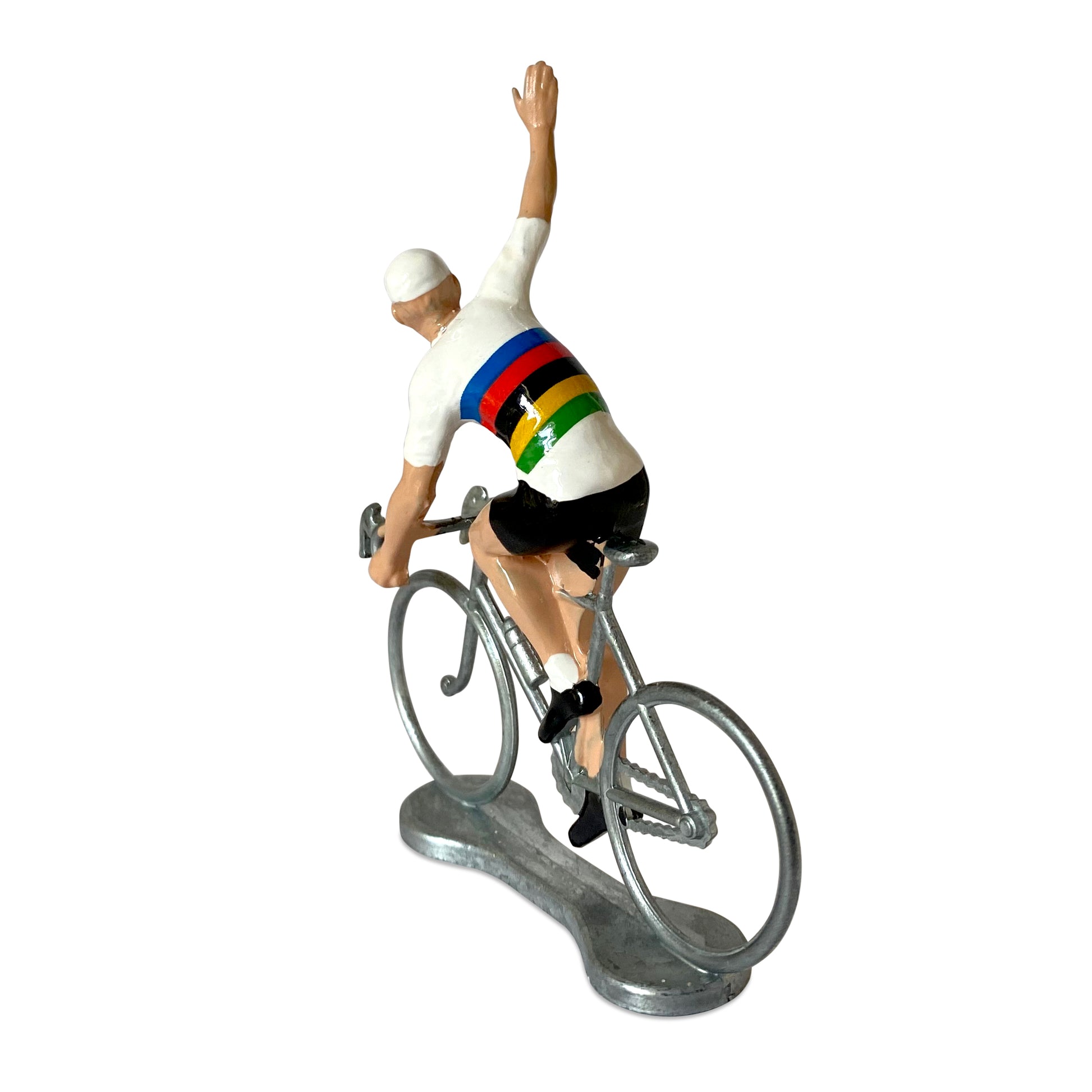 Miniatuur Wielrrenner Winnaar Wereldkampioen│Bernard&Eddy│art. 303544│achterkant schuin