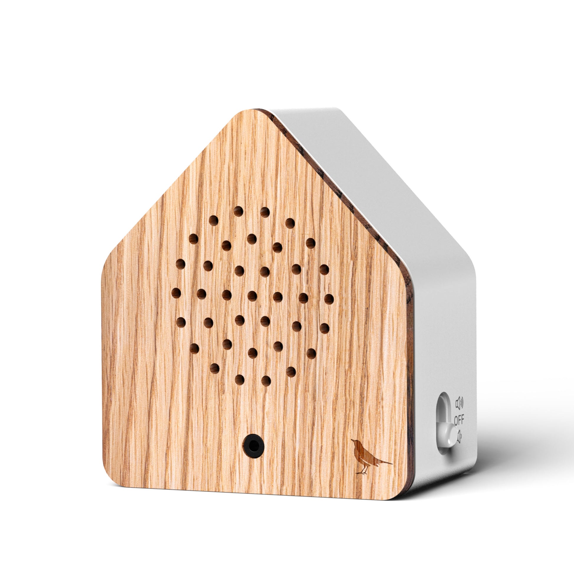 Satellitebox Merel Eiken│Relaxound│art. 11SBB0201001│voorkant schuin