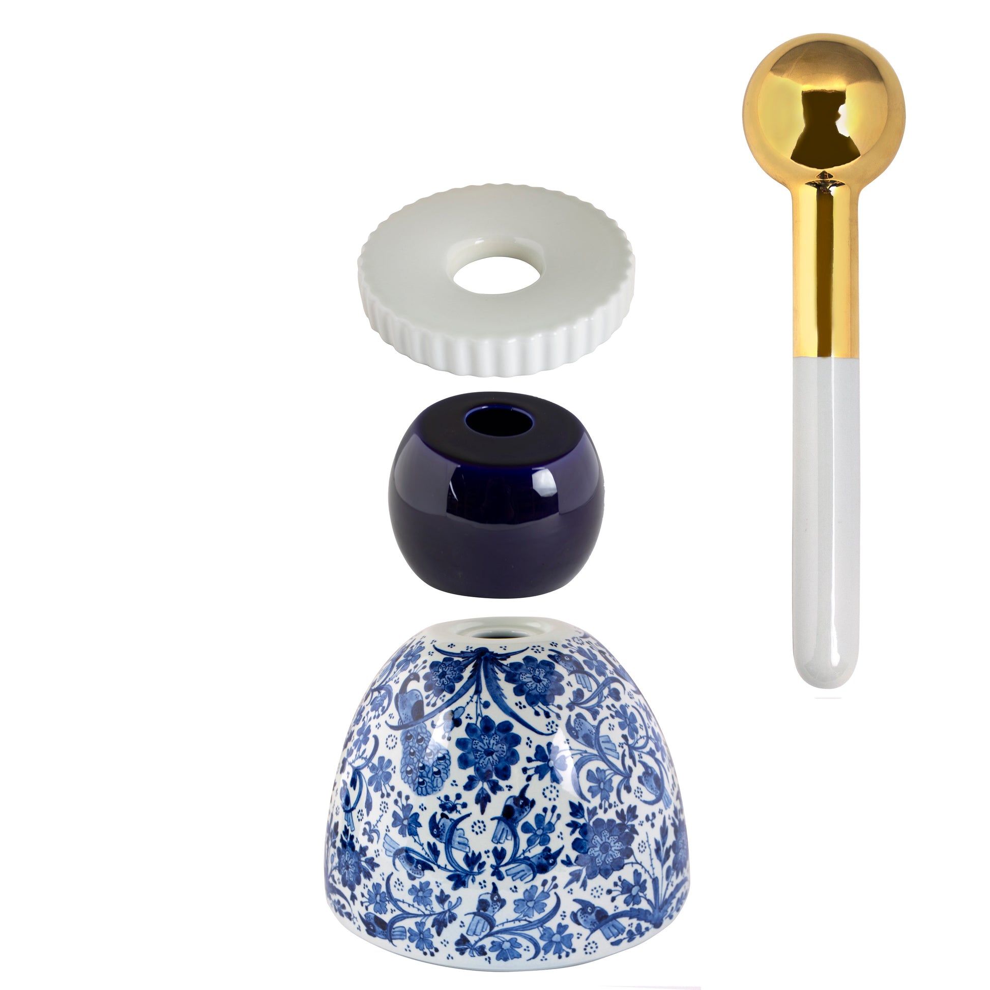 Proud Mary Handpainted│Royal Delft│Porceleyne Fles│art. 65710000│losse onderdelen zwevend