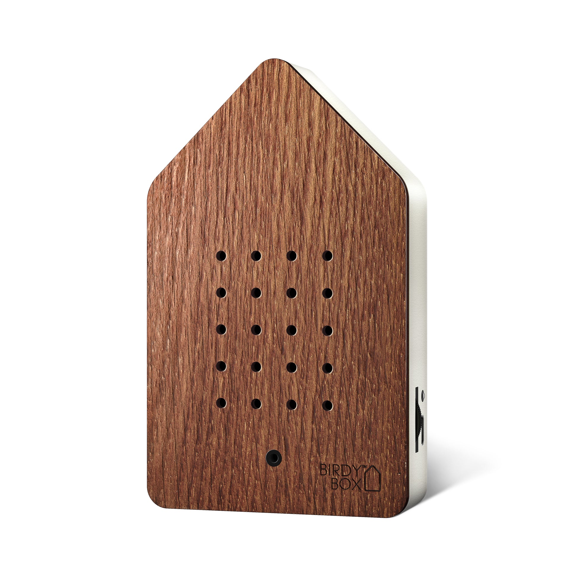 Birdybox Eiken hout Donker│Vogelgeluiden│Relaxound│art. 11BBX0201003│voorkant me twitte achtergrond