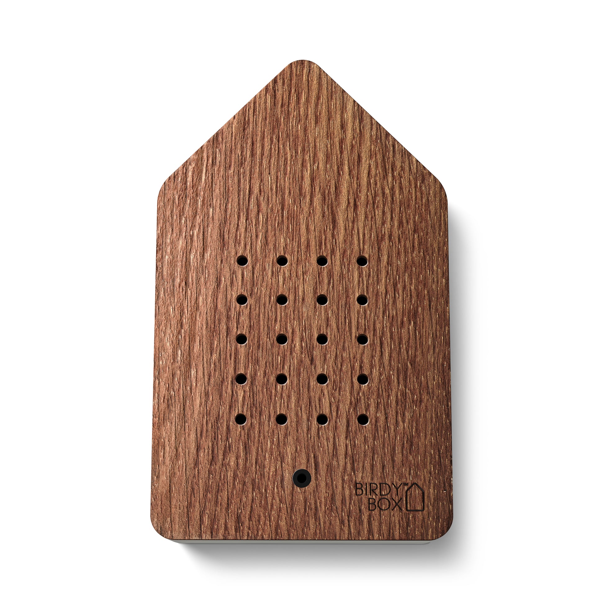 Birdybox Eiken hout Donker│Vogelgeluiden│Relaxound│art. 11BBX0201003│bovenaanzicht