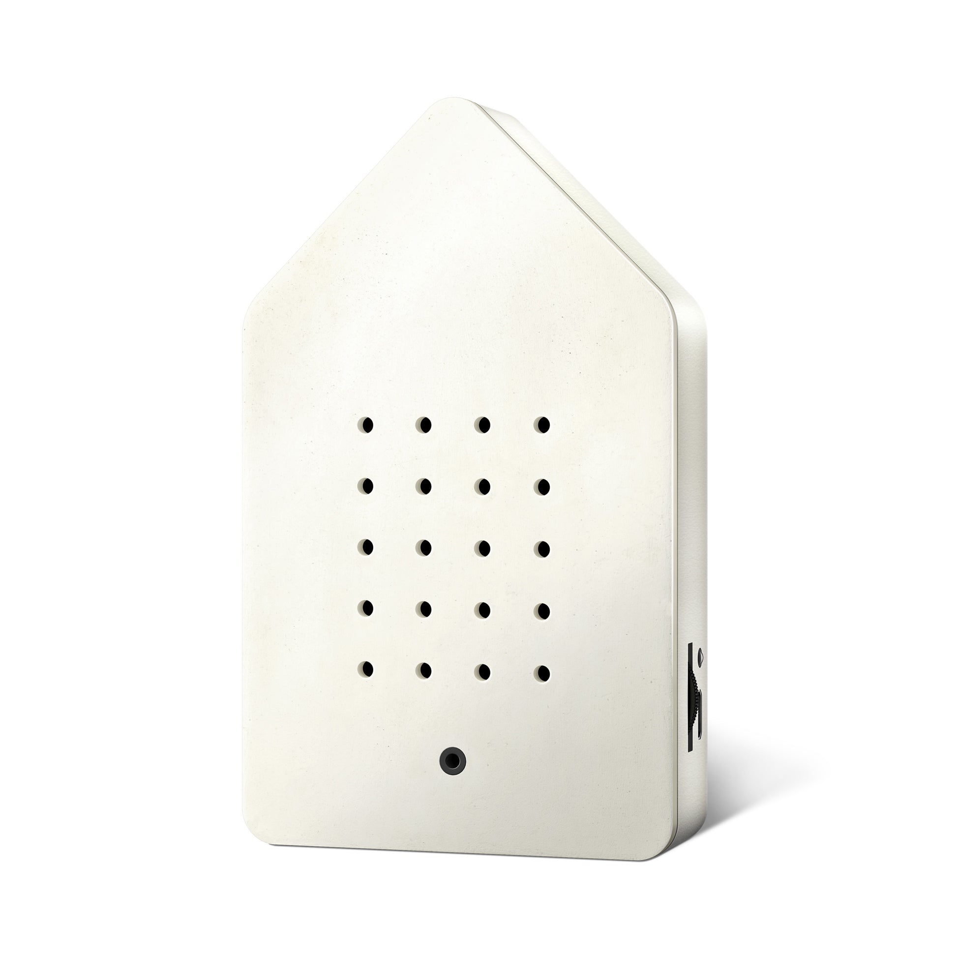 Birdybox White Jesmonite│relaxound│Vogelgeluiden│art. 11BB0801001│voorkant met witte achtergrond