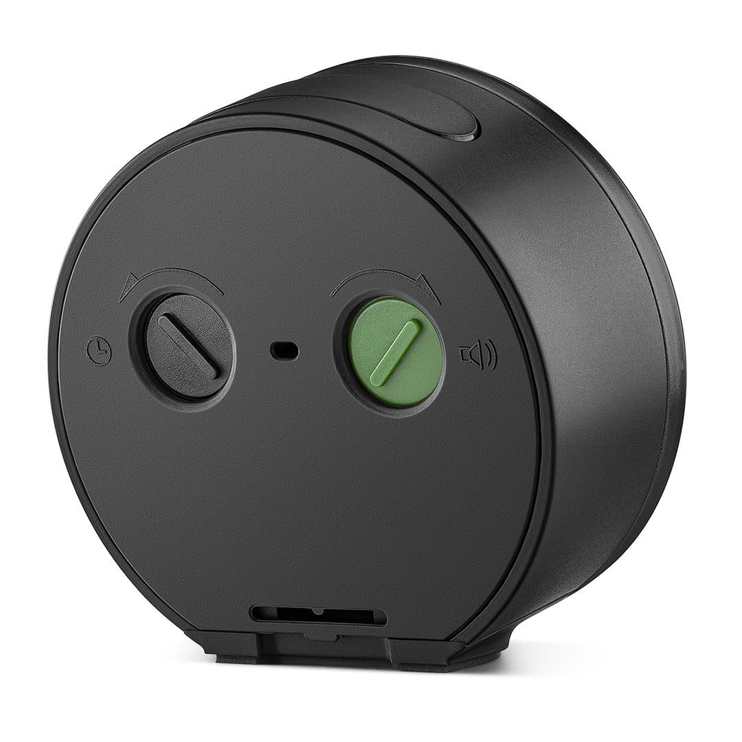 Braun Wekker Analoog BC12B│Zwart│achterknt met functie knoppen