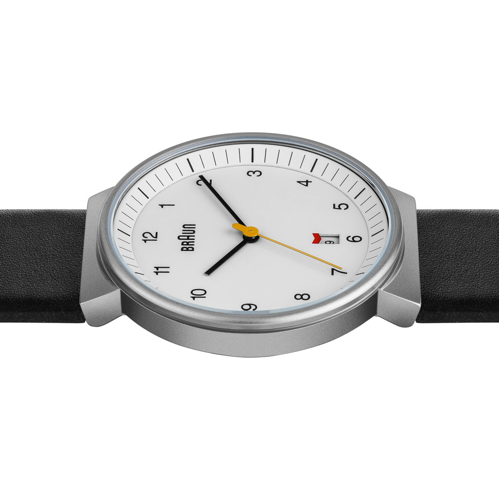 Sale│Braun Horloge BN0032WHBKG heren│Analoog│detail zijkant