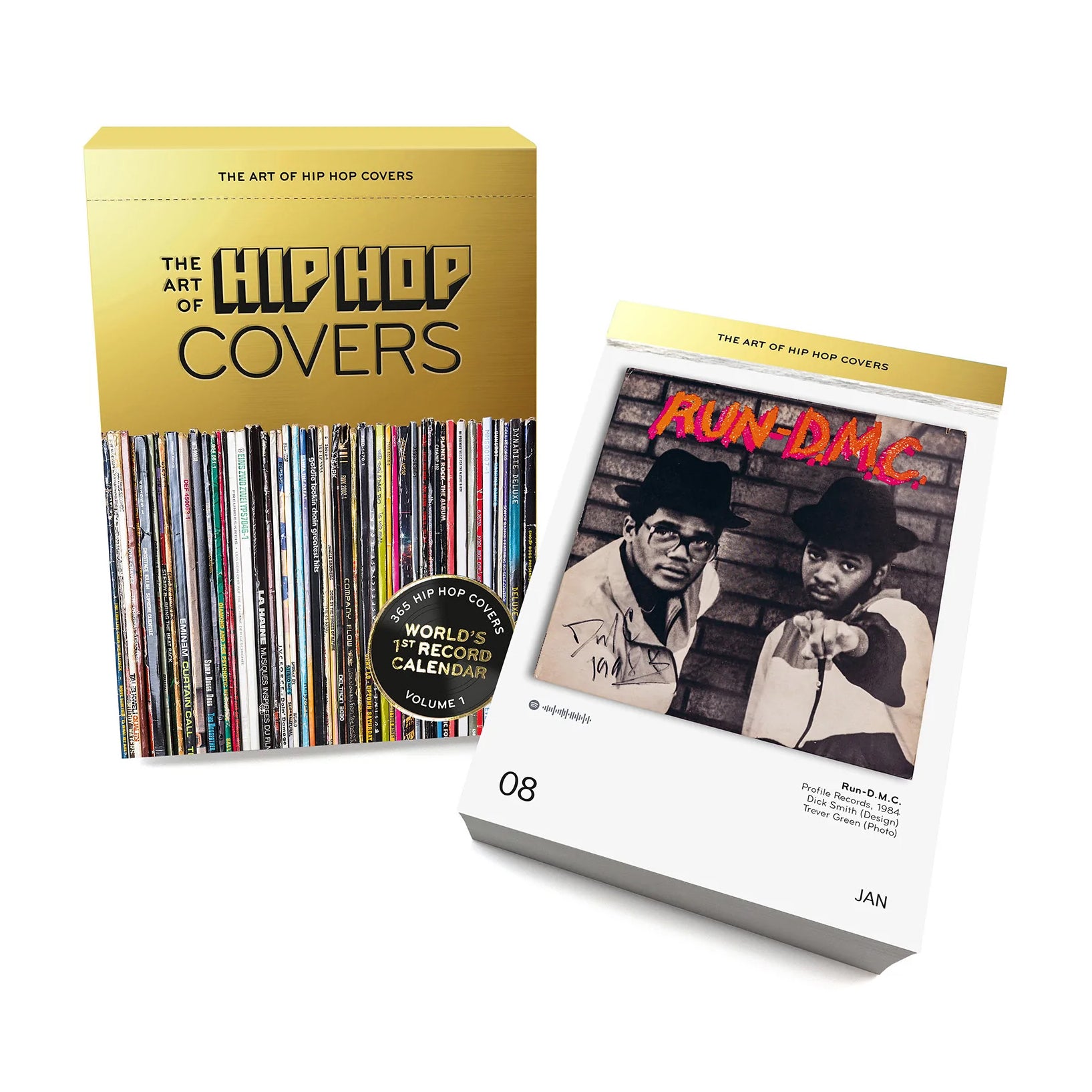 Scheurkalender the Art of Hip Hop│Platenhoezen│art. CA-HIPHOP│cover van Run DMC