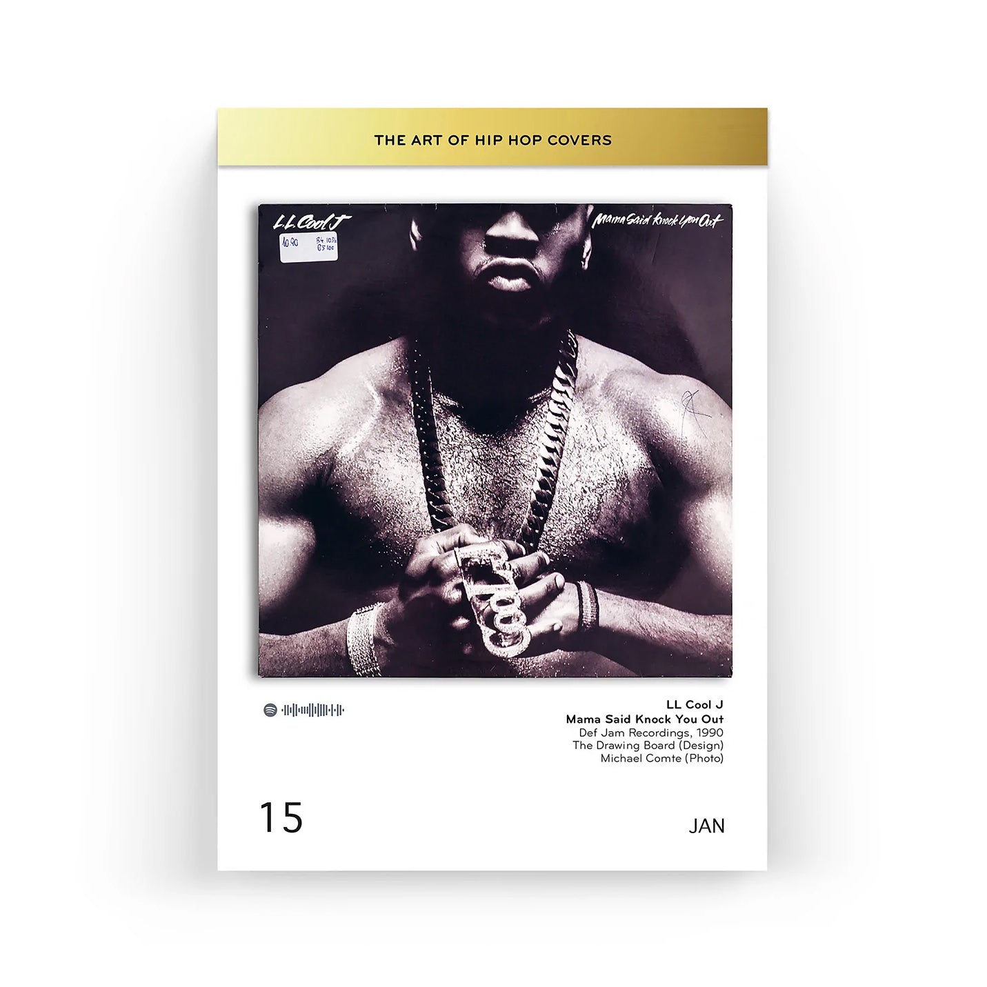 Scheurkalender the Art of Hip Hop│Platenhoezen│art. CA-HIPHOP│LL Cool J
