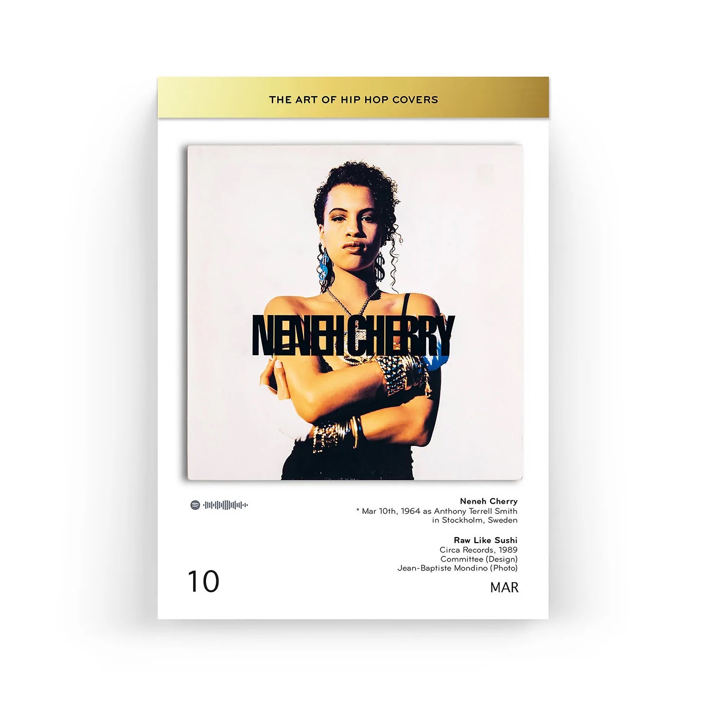 Scheurkalender the Art of Hip Hop│Platenhoezen│art. CA-HIPHOP│Neneh Cherry
