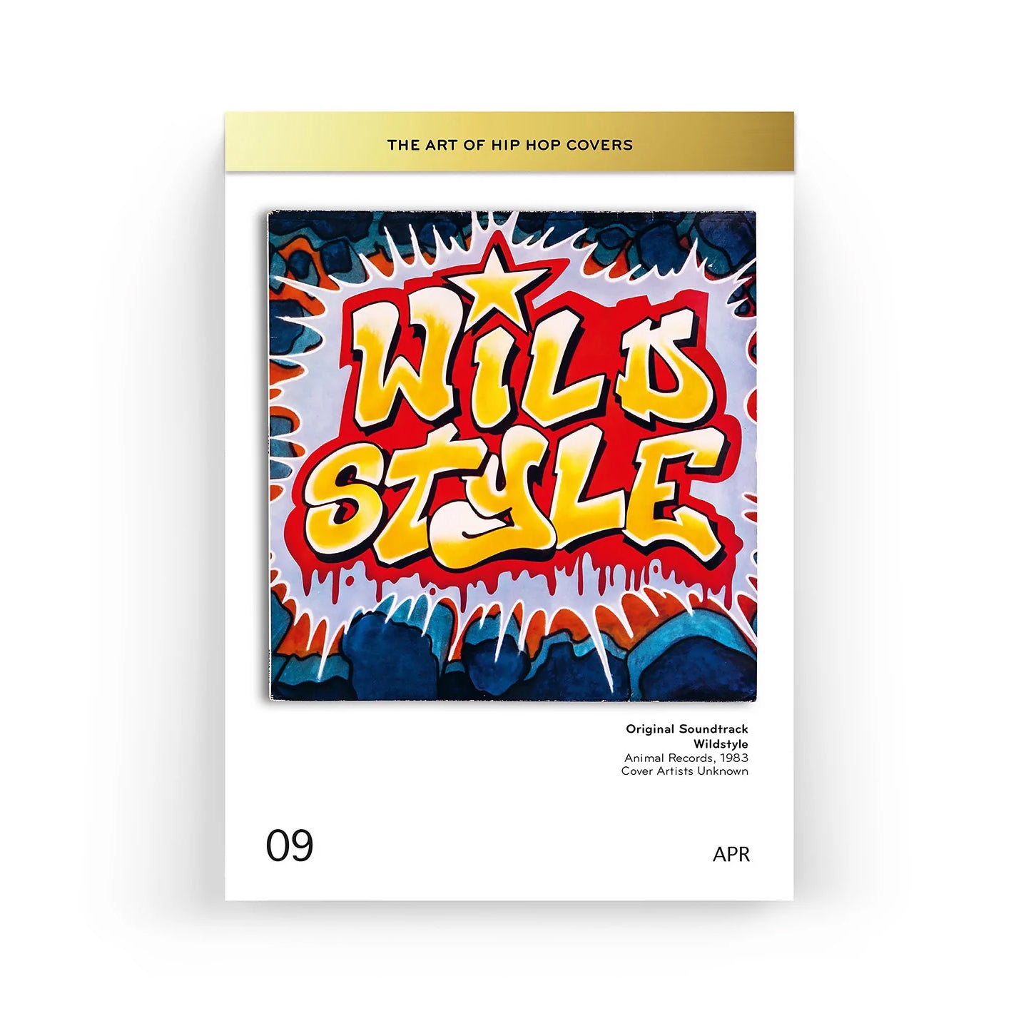 Scheurkalender the Art of Hip Hop│Platenhoezen│art. CA-HIPHOP│Wild Style Soundtrack