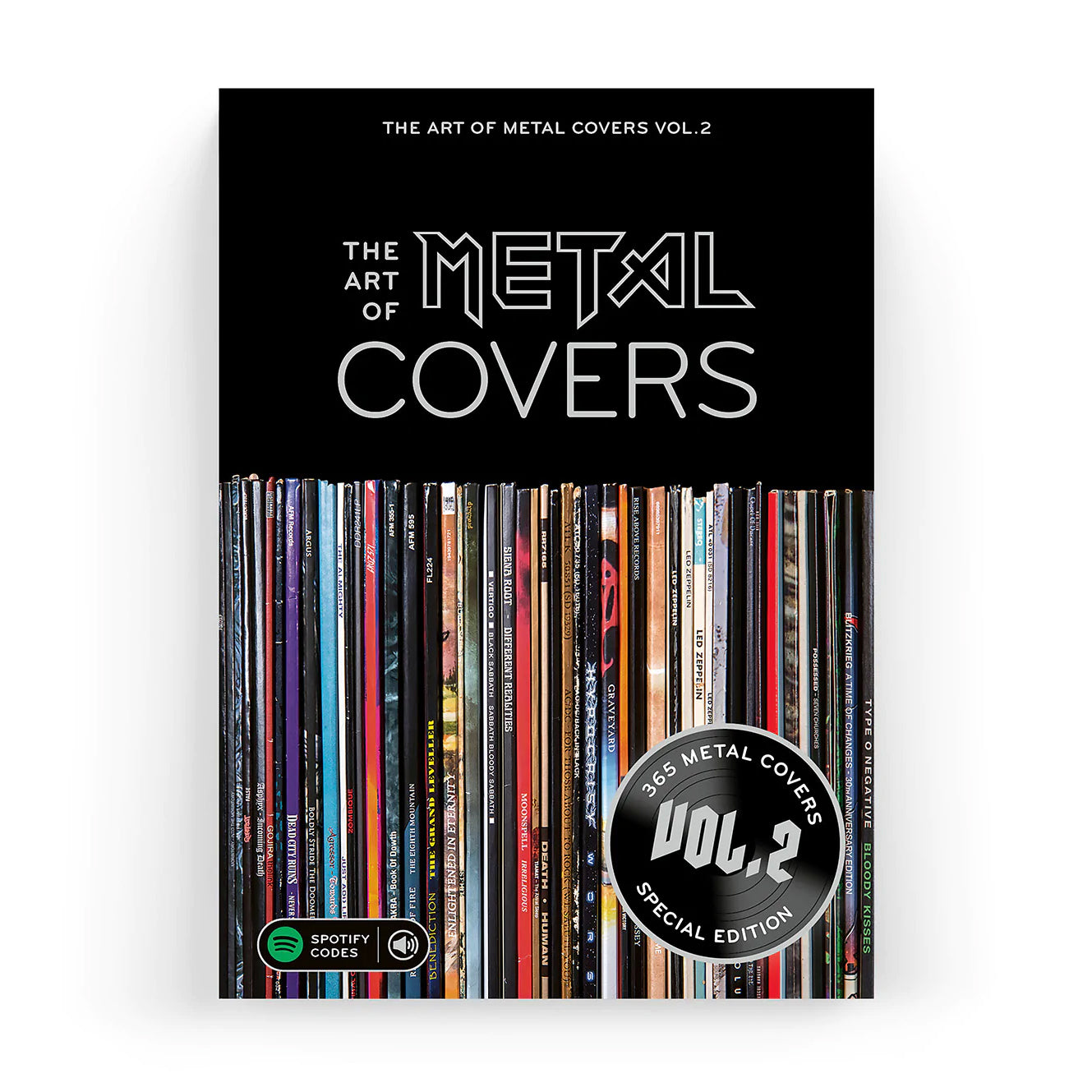 Scheurkalender The Art of Metal│Vinyl Platenhoezen│art. CA-METAL│voorkant met witte achtergrond