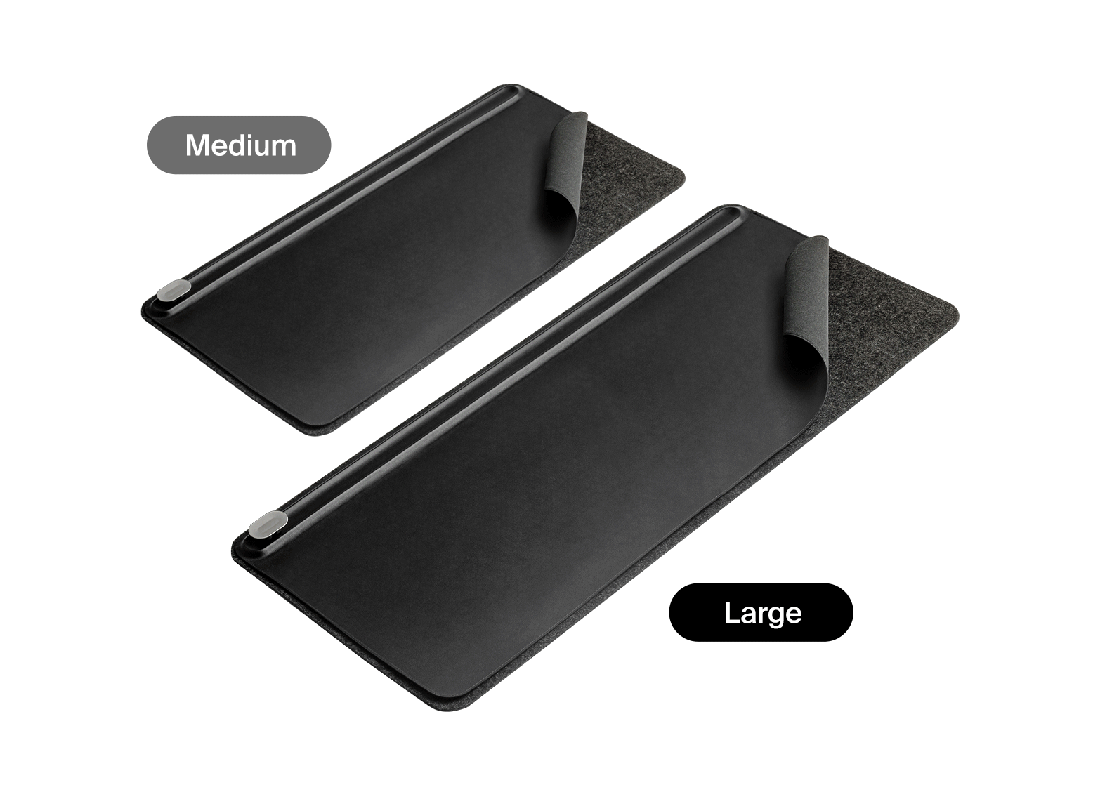 Orbitkey Desk Mat Large Black│Bureau-Organizer│video diverse kleuren en maten