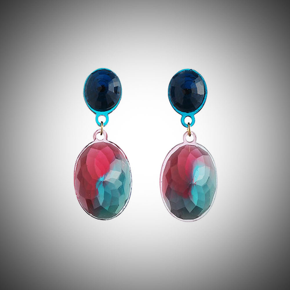 Doppio Grande Earrings Turqouise│Corsari Jewels│Oorbellen│product foto met vignet