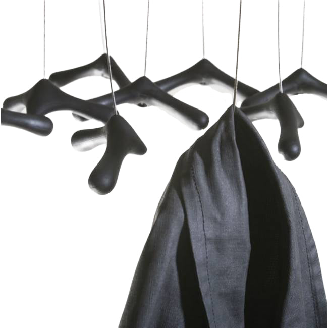 Flying Hooks set van 9│Goods│Bos en Couvée│art. FH 10.09│met jas aan haak