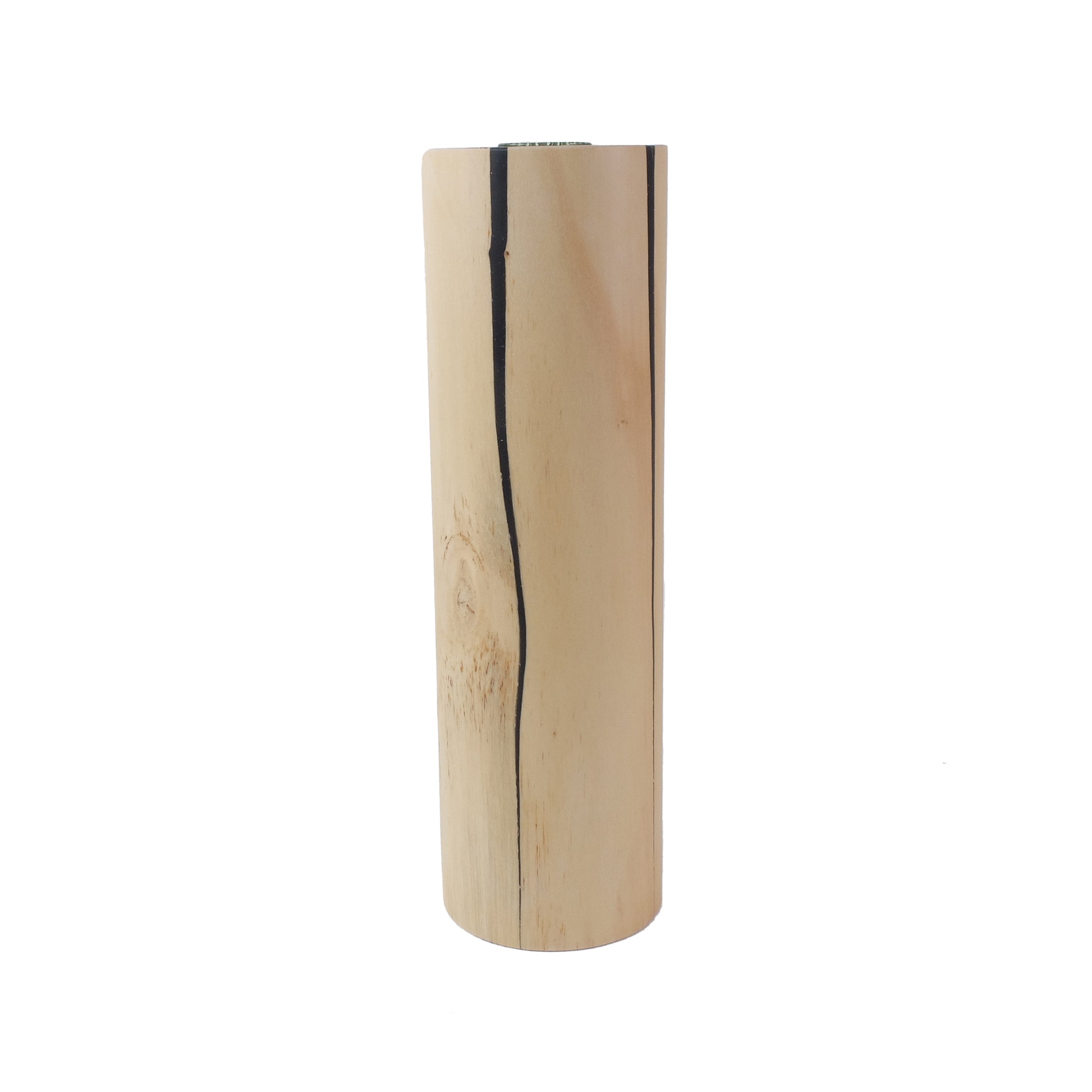 Fuze Vase Zwart Pro-Dukto│art. 20004-ZW│vooraanzicht met witte achtergrond