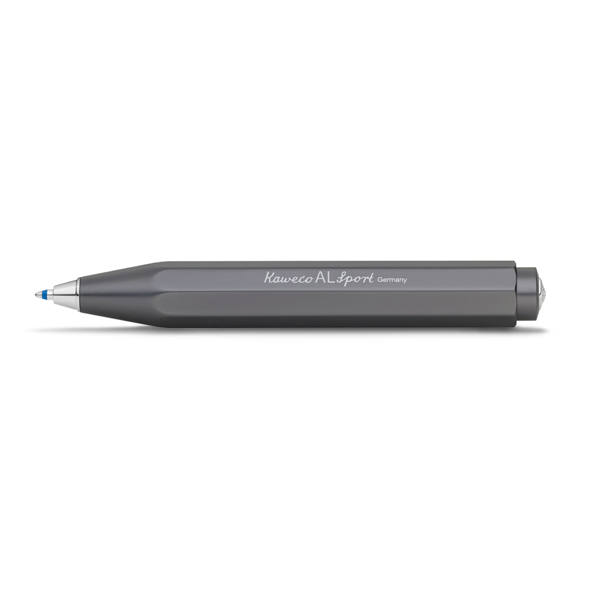 Kaweco AL SPORT Balpen Grijs│Ballpoint│art. 1510099│liggend met schaduw