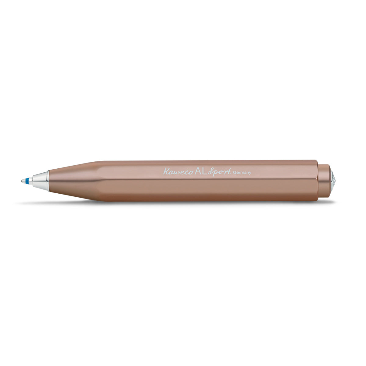 Kaweco AL SPORT Balpen Rosé Goud│art. 1511576│liggend met schaduw