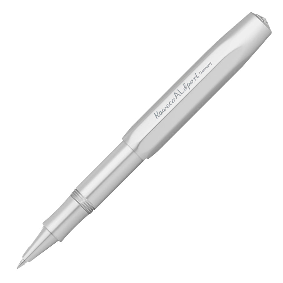 Kaweco AL SPORT Roller Ball Zilver│art. 1510716│vooraanzicht schuin