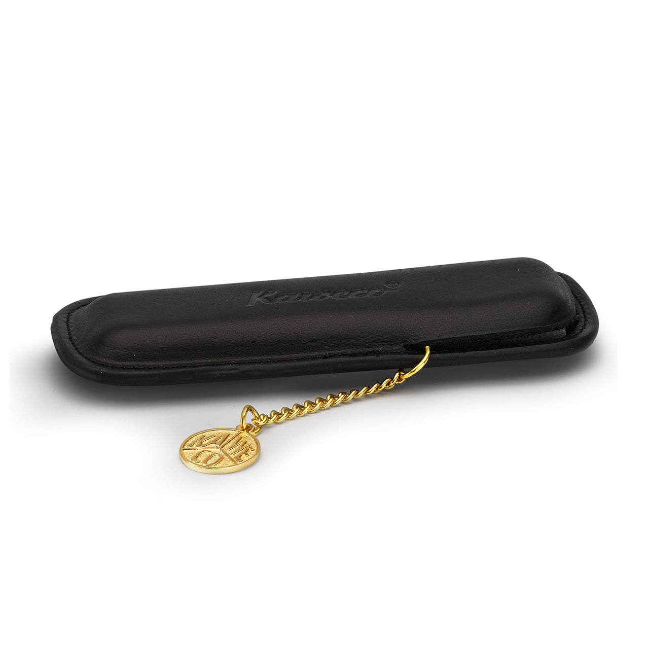 Kaweco CLASSIC Etui Leer Zwart│Pennenmapje│art. 1510233│liggend met schaduw