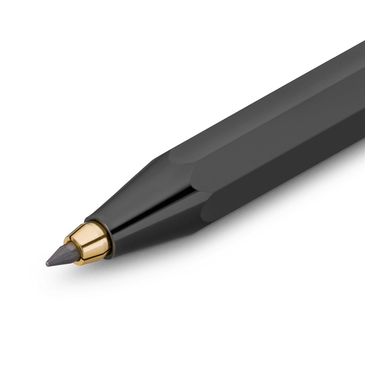 Kaweco CLASSIC SPORT Clutch Vulpotlood Zwart│art. 1510040│detail potloodpunt