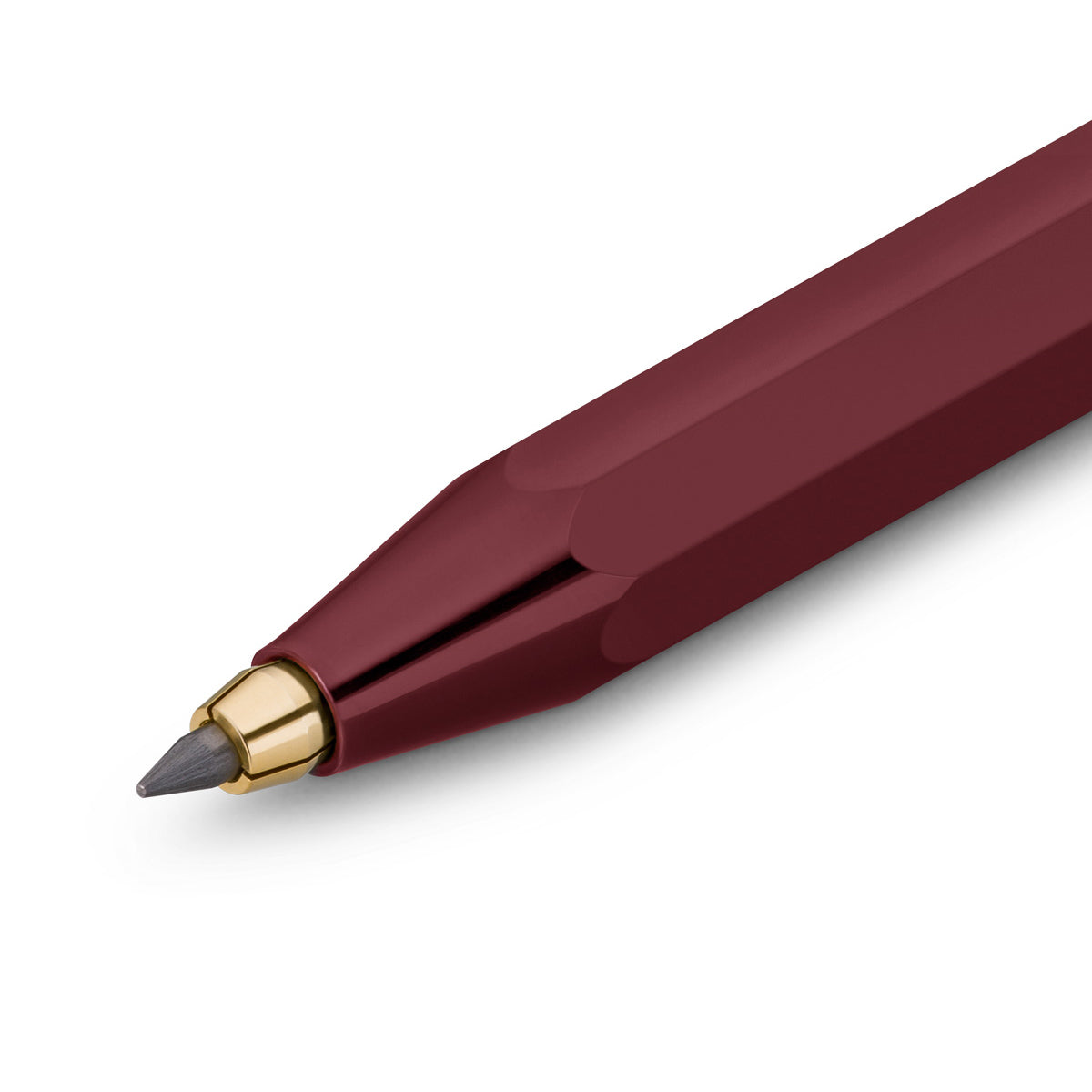 Kaweco CLASSIC SPORT Clutch Vulpotlood Bordeaux│art. 1510500│detail schrijfpunt