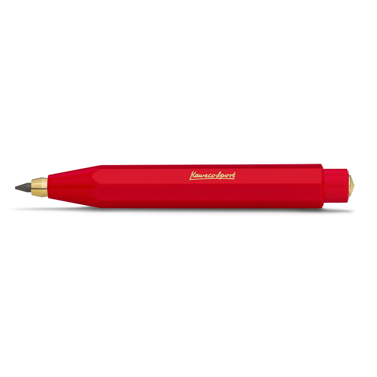 Kaweco CLASIC SPORT Clutch Vulpotlood Rood│art. 1511152│liggend met schaduw