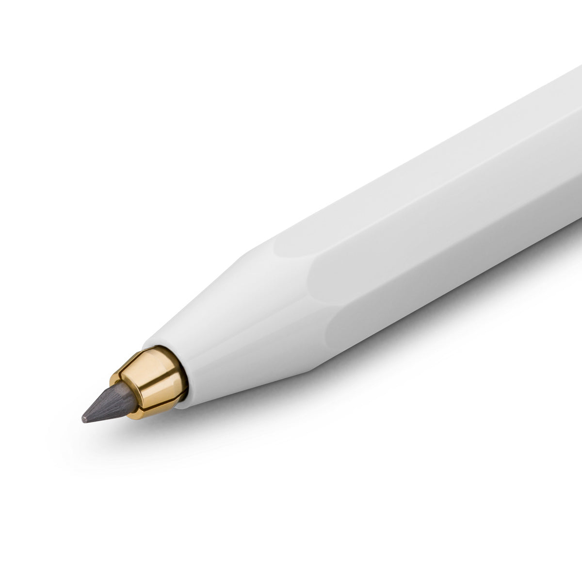Kaweco CLASSIC SPORT Clutch Vulpotlood Wit│art. 1510041│detail schrijfpunt