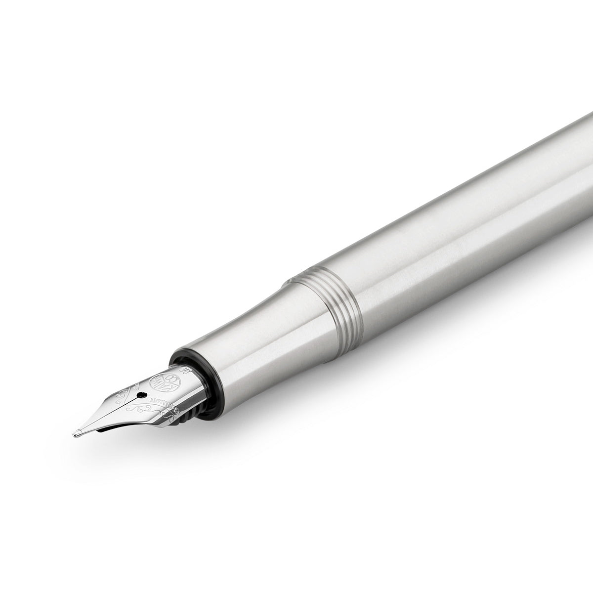 Kaweco LILIPUT Vulpen Zilver│Aluminium│art. 1510152│detail schrijfpunt