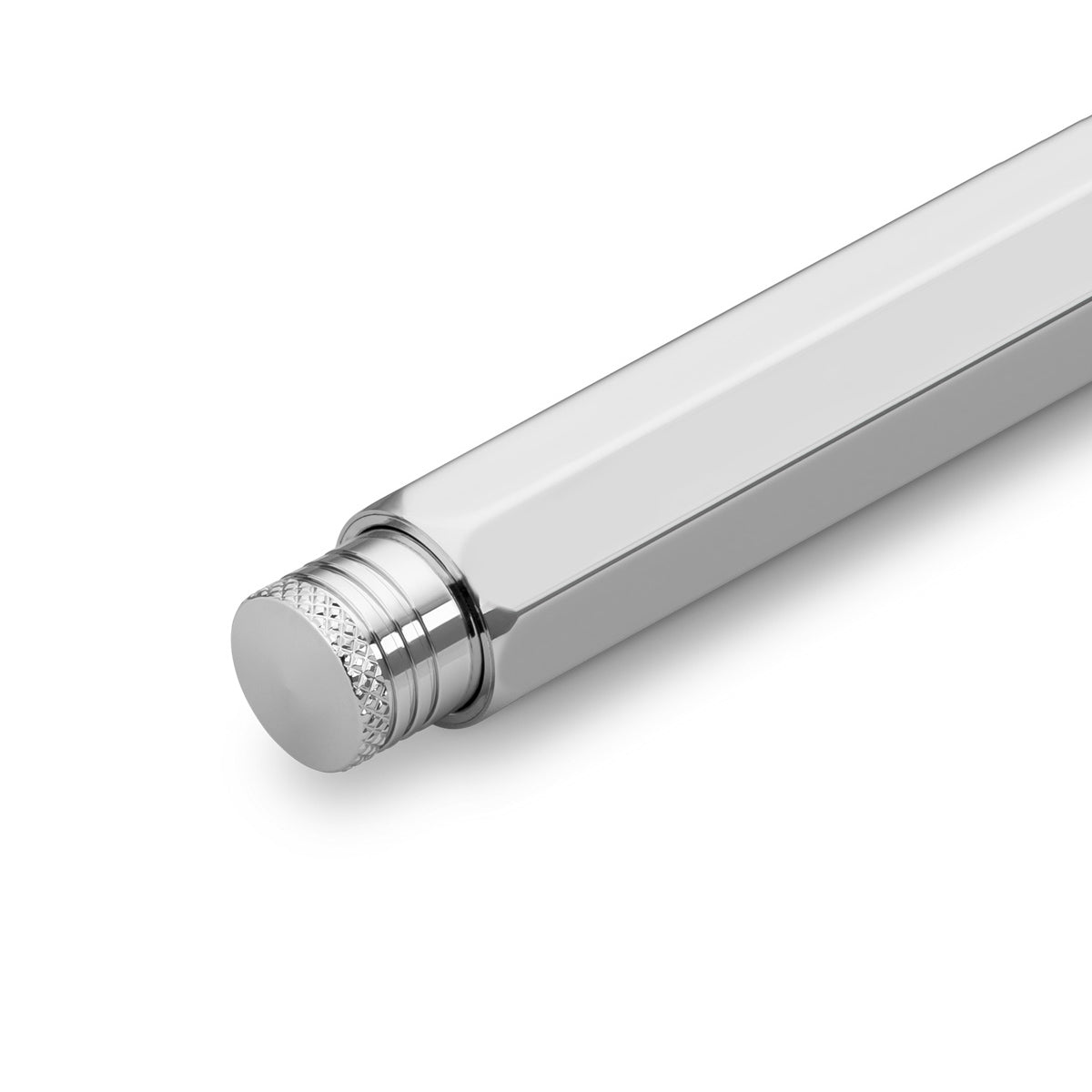 Kaweco Sketch Up Shiny Silver│Vulpotlood Messing│art. 1511194│detail drukknop