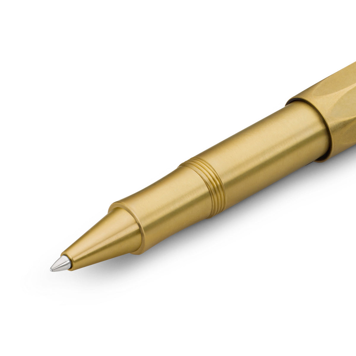 Kaweco Brass Sport Rollerball│Messing│art. 1510921│detail penpunt