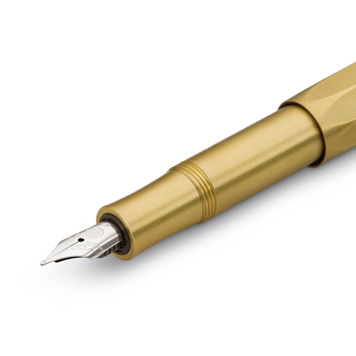 Kaweco Brass Sport Vulpen│Messing│art. 1510918│detail penpunt