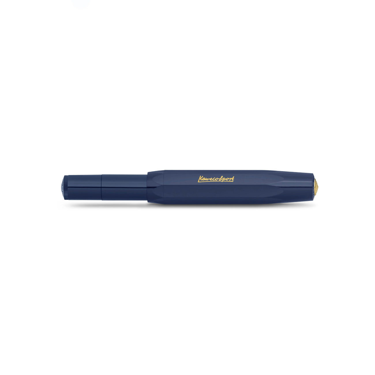 Kaweco Classic Sport Vulpen Navy│art. 1511739│liggend met gesloten dop