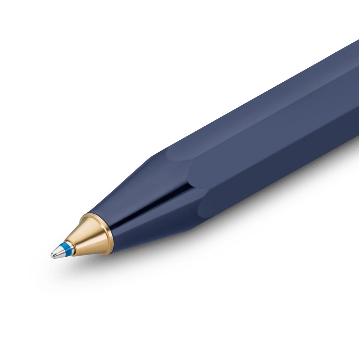 Kaweco Classic Sport Balpen Navy│Ballpoint│art. 1511743│schrijfpunt met gouden houder
