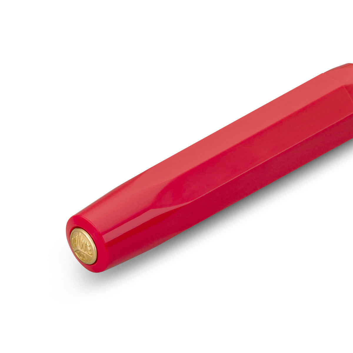 Kaweco CLASSIC SPORT Rollerball Rood│art. 1511150│detail gouden logo op dop
