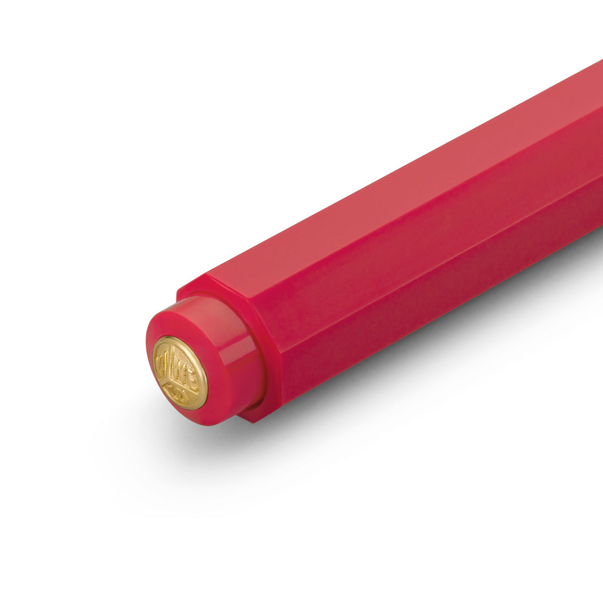 Kaweco Classic Sport Balpen Rood│Ballpoint│art. 1511151│gouden logo op drukknop