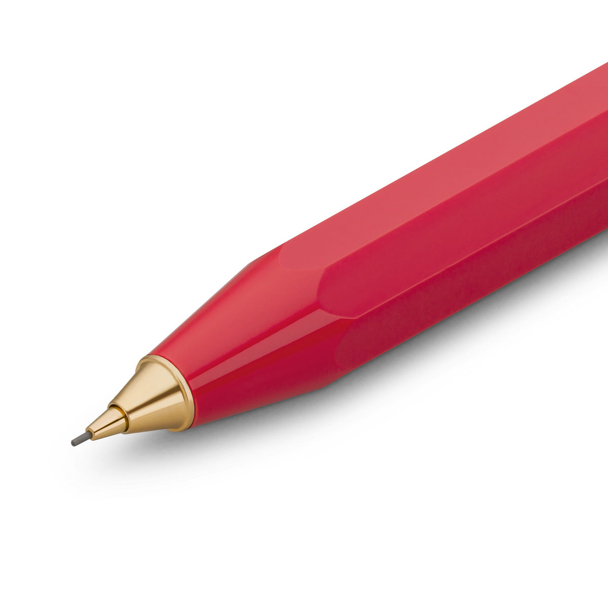 Kaweco CLASSIC SPORT Vulpotlood Rood│art. 151153│detail schrijfpunt